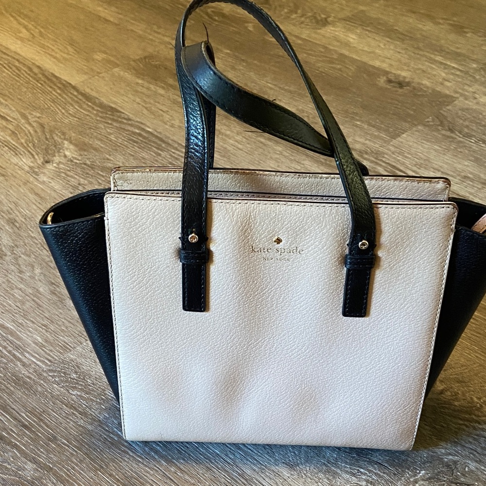 Kate Spade Black and White Satchel